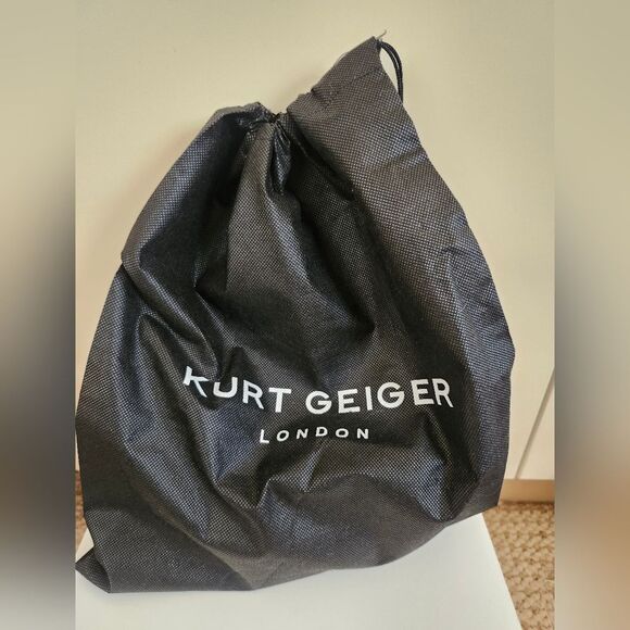 NWT Kurt Geiger "Party Eagle" Black Acrylic Clutch Shoulder Chain Mini Bag $99 - Picture 13 of 13